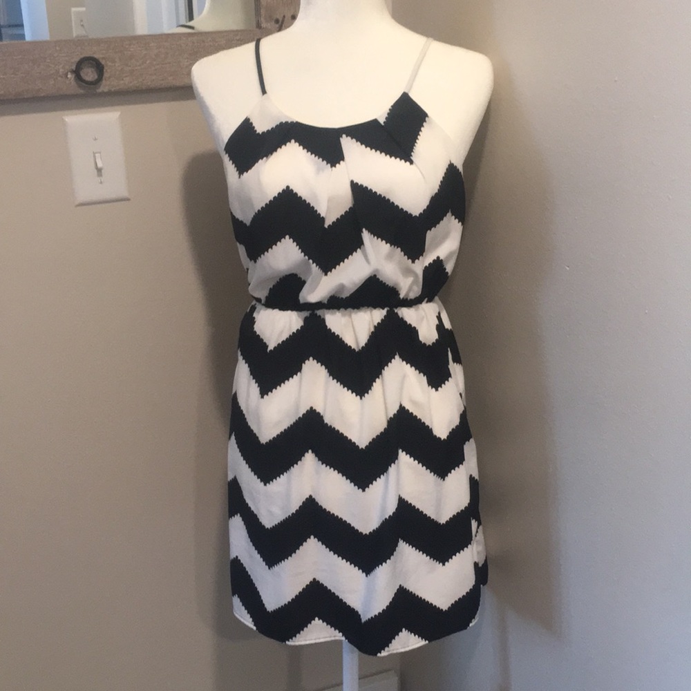 Black and White Dress